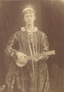 "Łzy z głębi jakiejś boskiej rozpaczy wzbierają w sercu i gromadzą się w oczach". autorstwa Julia Margaret Cameron