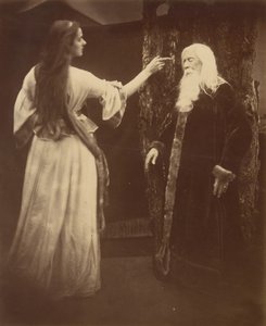 Vivien i Merlin, 1874. autorstwa Julia Margaret Cameron