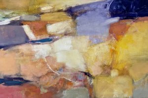 Żywe, abstrakcyjne pola autorstwa Julia Purinton