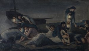 Panny mądre i głupie, ok. 1920 autorstwa Julia Wedgewood