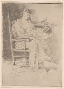Matka i dziecko, nr 2 autorstwa Julian Alden Weir