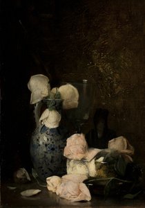 Róże, ok.1880-90 autorstwa Julian Alden Weir