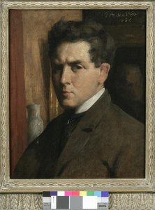 Autoportret, 1886 autorstwa Julian Alden Weir
