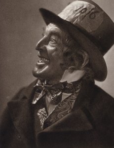 Szalony Kapelusznik (zdjęcie czarno-białe) autorstwa Julian Augustus Romaine Smith