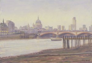 Bankside – Zmierzch autorstwa Julian Barrow