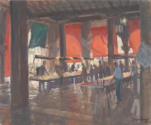 Targ Rybny, Wenecja, 2009 autorstwa Julian Barrow