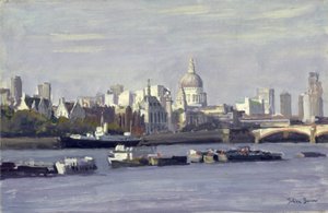 St Pauls z Bankside autorstwa Julian Barrow