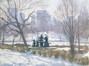 Posąg Alicji w Krainie Czarów, Central Park, Nowy Jork, 1997
