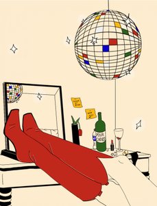 Stylowa noc disco autorstwa Juliana Kokolari