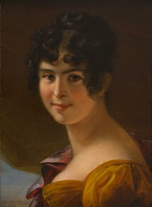 Portret Adele Foucher 1803-1868, ok. 1820. autorstwa Julie Duvidal de Montferrier