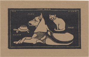 Akbar, Max, Poes (tytuł na obiekcie) autorstwa Julie de Graag