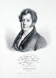 Francois Adrien Boieldieu (1775-1834) 1828 (lito) autorstwa Julien Leopold (after) Boilly