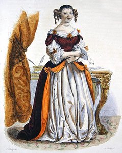 Portret Madame de Sevigne autorstwa Julien Leopold (after) Boilly