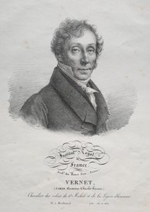 Carl Vernet autorstwa Julien Leopold Boilly