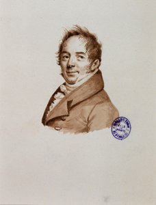 Porträt des Bildhauers Bosio autorstwa Julien Leopold Boilly