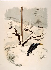 Humorous Wine Illustration 1946.Illustration autorstwa Julien Pavil autorstwa Julien Pavil