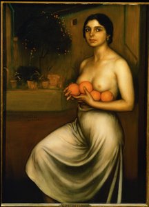 Pomarańcze i cytryny (obraz) autorstwa Julio Romero de Torres