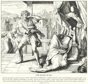 Śmierć Helego (rycina) autorstwa Julius (after) Schnorr von Carolsfeld