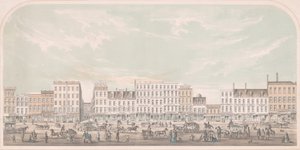 Broadway, Nowy Jork od Canal do Grand Street, West Side, 1856.