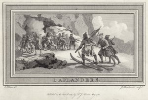 Lapończycy autorstwa Julius Caesar Ibbetson