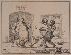 Ilustracja do obrazków i wersetów autorstwa Juliusa Exnera i Christiana Winthera autorstwa Julius Exner