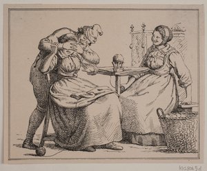 Ilustracja do obrazków i wersetów autorstwa Juliusa Exnera i Christiana Winthera
