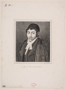 Rabin I.N. Mannheimer autorstwa Julius Friedlænder