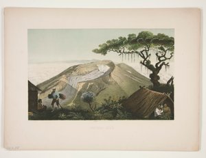 Góra - Boże? (Góra Gede) autorstwa Julius Friedrich Tempeltey