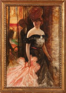 No More Play (olej na pokładzie) autorstwa Julius Leblanc Stewart