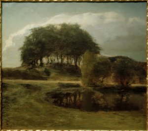 Letni krajobraz. Horneby