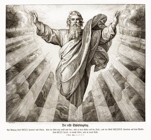 Pierwszy dzień stworzenia, Genesis
