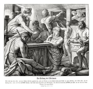 Pascha, Exodus autorstwa Julius Schnorr von Carolsfeld