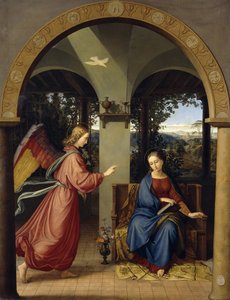 Zwiastowanie autorstwa Julius Schnorr von Carolsfeld