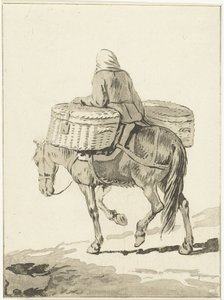Kobieta na koniu autorstwa Jurriaan Cootwijck (attributed to)