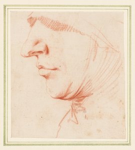 Głowa mężczyzny z profilu autorstwa Jusepe de (1591 1652) Ribera