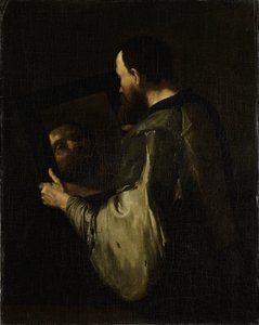 Filozof z lustrem autorstwa Jusepe de Ribera (copy after)
