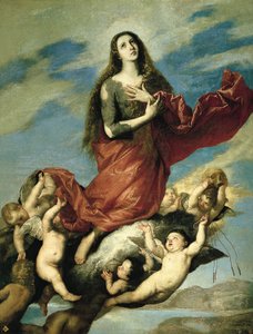Wniebowzięcie Magdaleny autorstwa Jusepe de Ribera