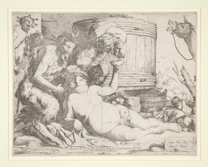 Bachana (Pijany Silenus) autorstwa Jusepe de Ribera