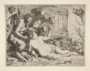 Bachana (Pijany Silenus) autorstwa Jusepe de Ribera