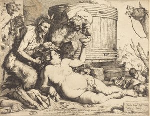 Pijany Silenus autorstwa Jusepe de Ribera