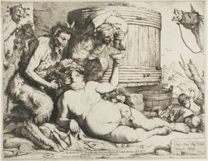 Pijany Silenus autorstwa Jusepe de Ribera