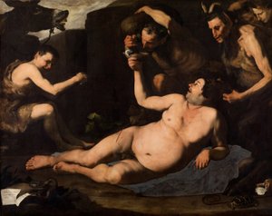 Pijany Silenus autorstwa Jusepe de Ribera
