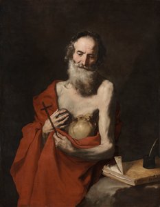 Święty Hieronim autorstwa Jusepe de Ribera