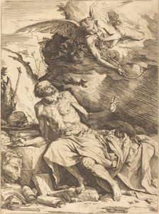 Święty Hieronim słuchający trąby Sądu Ostatecznego autorstwa Jusepe de Ribera