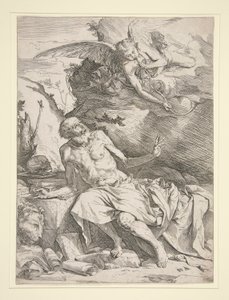 Święty Hieronim z Aniołem autorstwa Jusepe de Ribera
