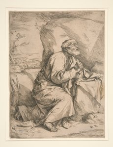 Święty Piotr w pokucie autorstwa Jusepe de Ribera