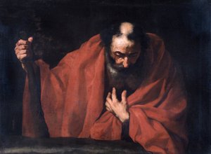 „Św. Jakub Wielki”, XVII wiek autorstwa Jusepe de Ribera