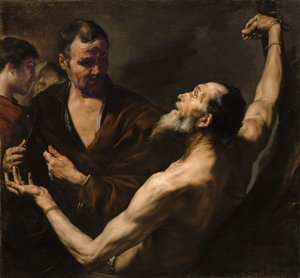 Męczeństwo św. Bartłomieja, 1634. autorstwa Jusepe de Ribera