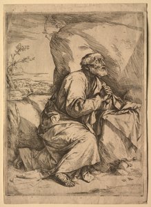 Pokutnik św. Piotr. autorstwa Jusepe de Ribera