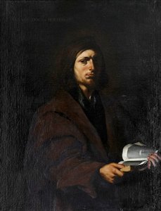 Filozof Orygenes, ok. 1613-15 (olej na płótnie) autorstwa Jusepe de Ribera